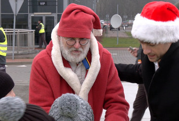 MIKOŁAJ PRZYLECIAŁ Z LAPONII