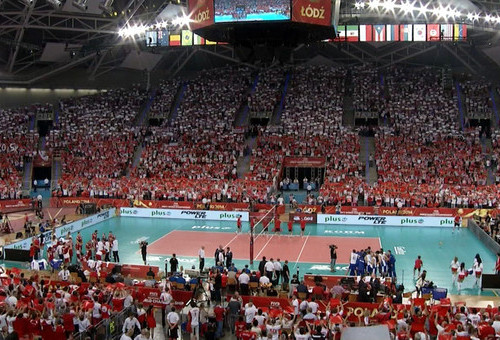 Przypominamy turniej Eurovolley 2009 rozegrany w łódzkiej Atlas Arenie.
