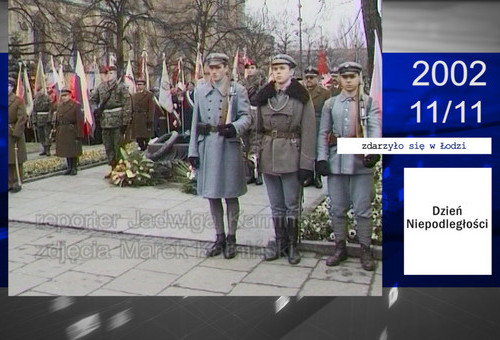 11 listopada  w Łodzi sprzed  20 lat.