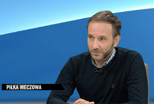 Marcin Matysiak, trener piłkarzy ŁKS, jest gościem Piotra Krawczyka.