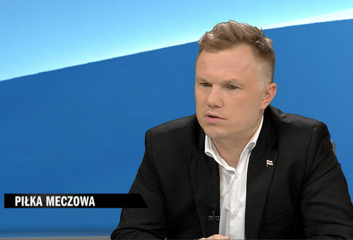 Robert Graf - wiceprezes ds. sportowych ŁKS, jest gościem Piotra Krawczyka.