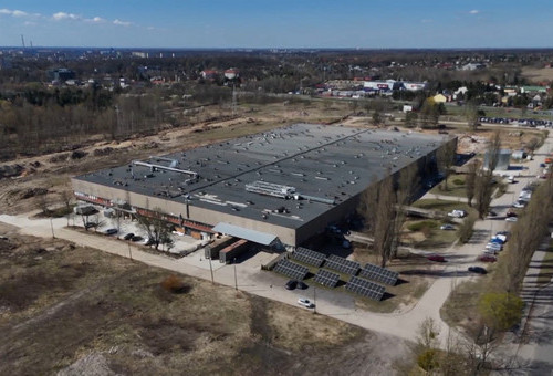 Magazyny i hale produkcyjne przy ulicy Śnieżnej (obiekt zbudowany na potrzeby Instytutu Włókiennictwa)