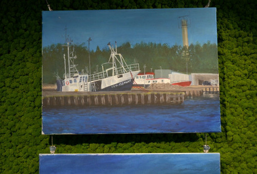 Relacja z poplenerowej wystawy uczni&oacute;w klasy plastycznej.