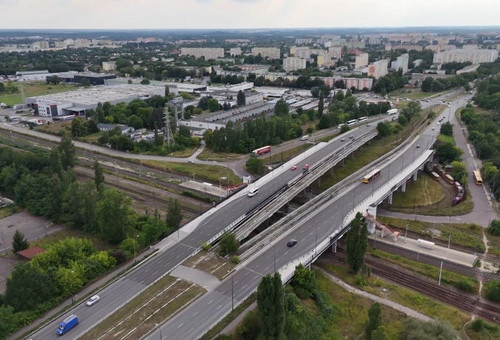 Wiadukty ulicy Dąbrowskiego po remoncie