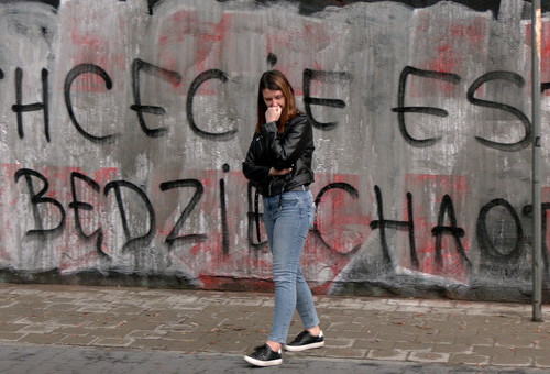 Pseudokibice dewastują miasto