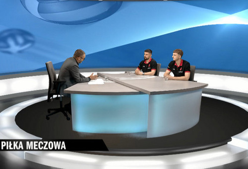 Koszykarze ŁKS Coolpack Norbert Kulon i Marcin Tomaszewski oraz jeden z najlepszych polskich darterów Sebastian Białecki, są