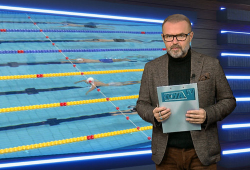 Pływackie Mistrzostwa Europy z udziałem łódzkich zawodników oraz Kamil Majchrzak sportowym ambasadorem regionu łódzkiego.