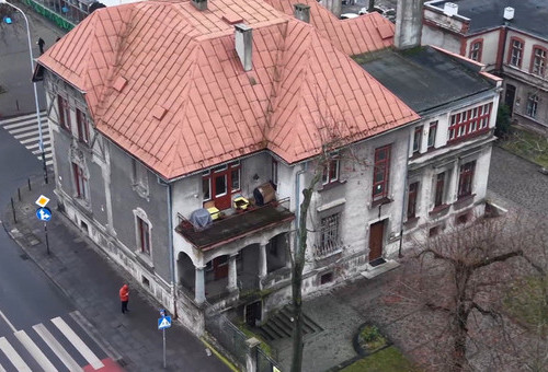 Secesyjna willa u zbiegu ulic Karolewskiej i Łąkowej