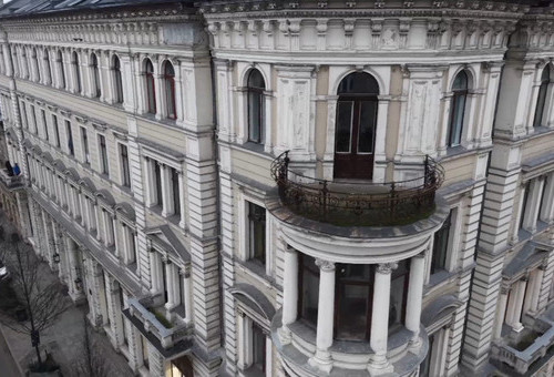 Dawny magazyn Karola Scheiblera przy Piotrkowskiej 11