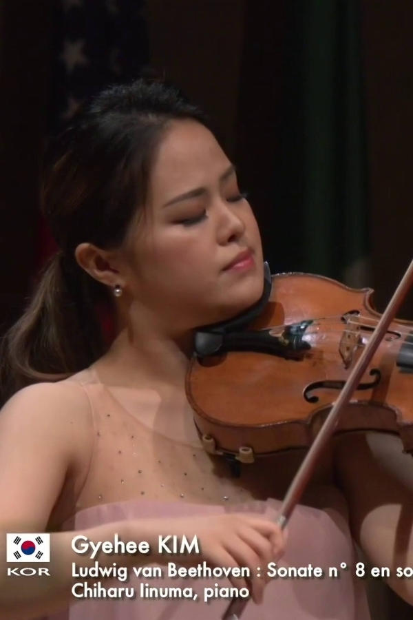 CMIM Violin 2019 - półfinał Gyehee Kim